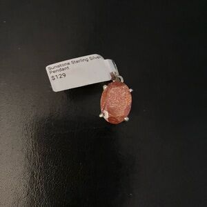 Sunstone Sterling Silver Pendant
